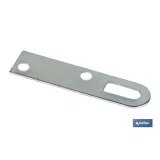 COLGADOR ZINCADO 17 X 70 MM