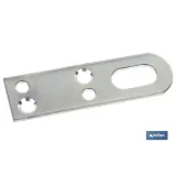 COLGADOR ZINCADO 15 X 50 MM