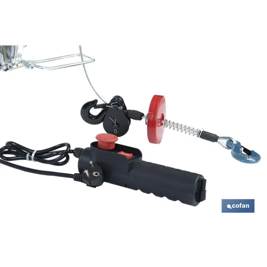 POLIPASTO ELÉCTRICO 1020 W 250/500 KG ELEVACIÓN 10/20 M