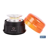 LUZ GIRATORIA 39 LED SMD IMÁN RECARGABLE