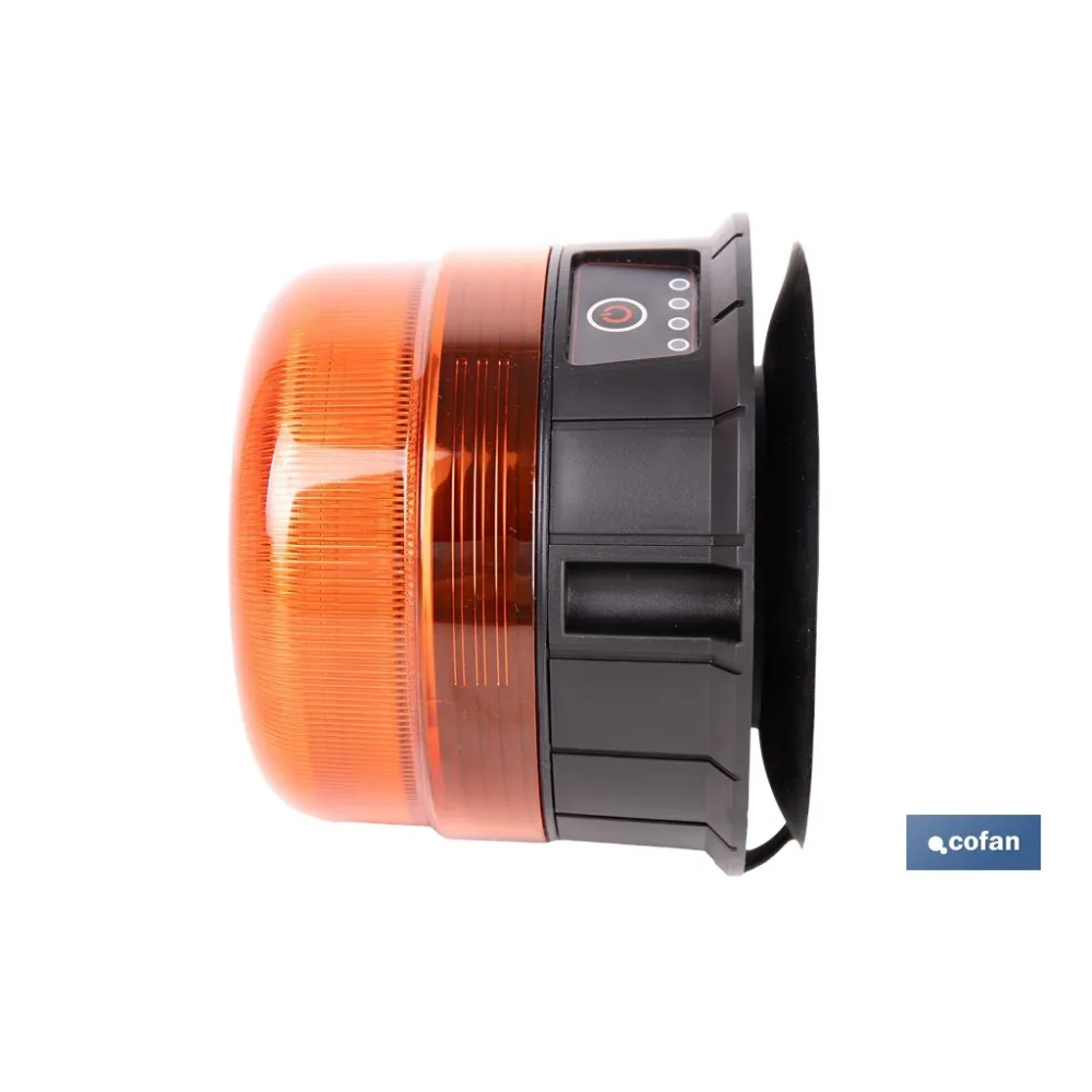 LUZ GIRATORIA 39 LED SMD IMÁN RECARGABLE