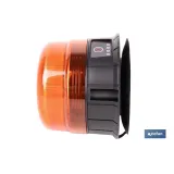 LUZ GIRATORIA 39 LED SMD IMÁN RECARGABLE