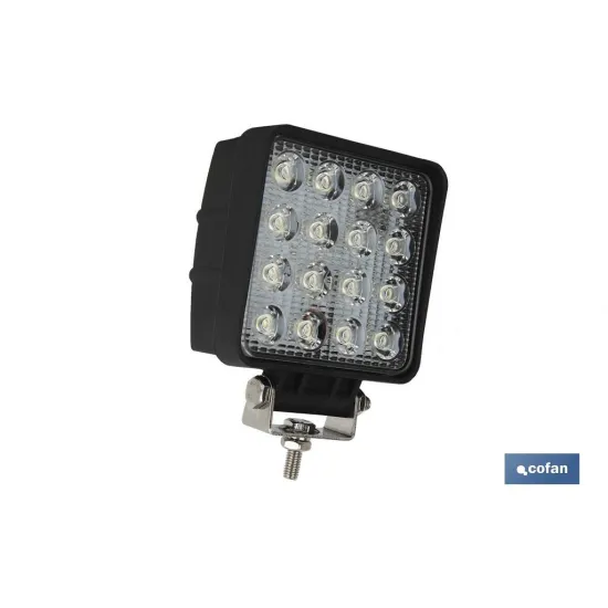 FARO TRABAJO 16 LED 3360Lm 6000K 48W, IP67 (10-30V)
