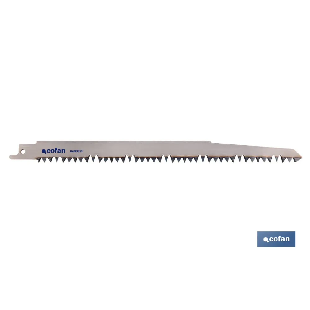 HOJA DE SIERRA DE SABLE (5PCS) HCS 220X4-5  -  MADERA