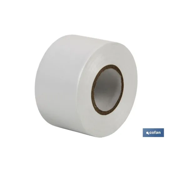 CINTA AISLANTE BLANCA DE 130 MICRAS 50 MM X 33 M