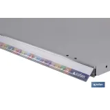 PORTAPRECIOS C/TIRA PARA BANDEJA 1000 X 39 MM