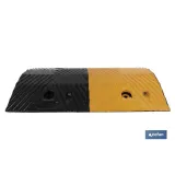 REDUCTOR VELOCIDAD AMAR/NEGRO 500x350x50 mm
