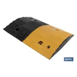 REDUCTOR VELOCIDAD AMAR/NEGRO 500x350x50 mm