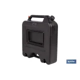 RECOGEDOR DE ACEITE USADO CON TAPA Y FILTRO 14 L
