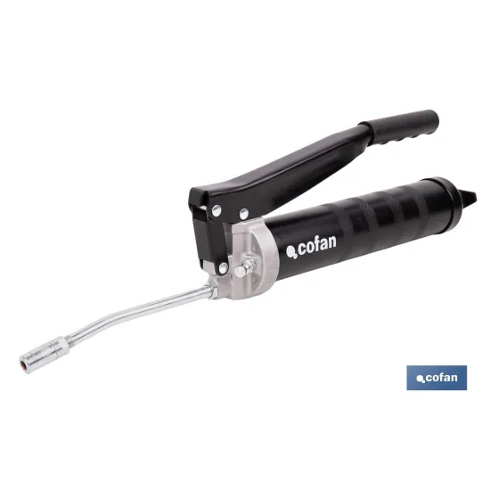 BOMBA DE ENGRASE PROFESIONAL 400 G DOBLE PISTÓN