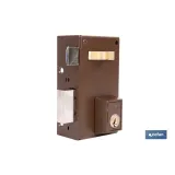 CERRADURA DE SOBREPONER IZQUIERDA 60 MM ADAPTABLE AL MODELO 56A