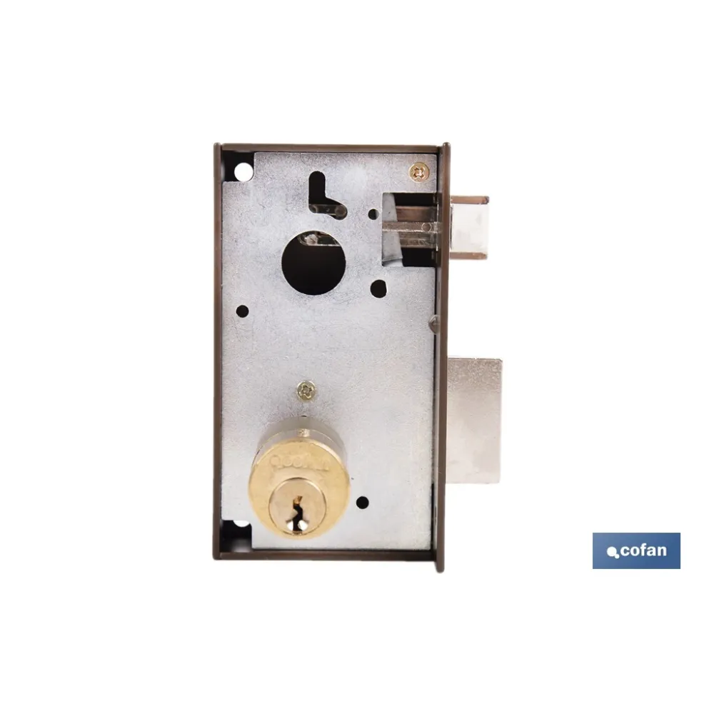 CERRADURA DE SOBREPONER IZQUIERDA 60 MM ADAPTABLE AL MODELO 56A