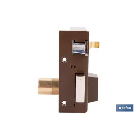 CERRADURA DE SOBREPONER IZQUIERDA 70 MM ADAPTABLE AL MODELO 56A