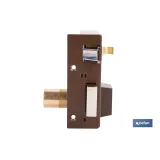 CERRADURA DE SOBREPONER IZQUIERDA 70 MM ADAPTABLE AL MODELO 56A