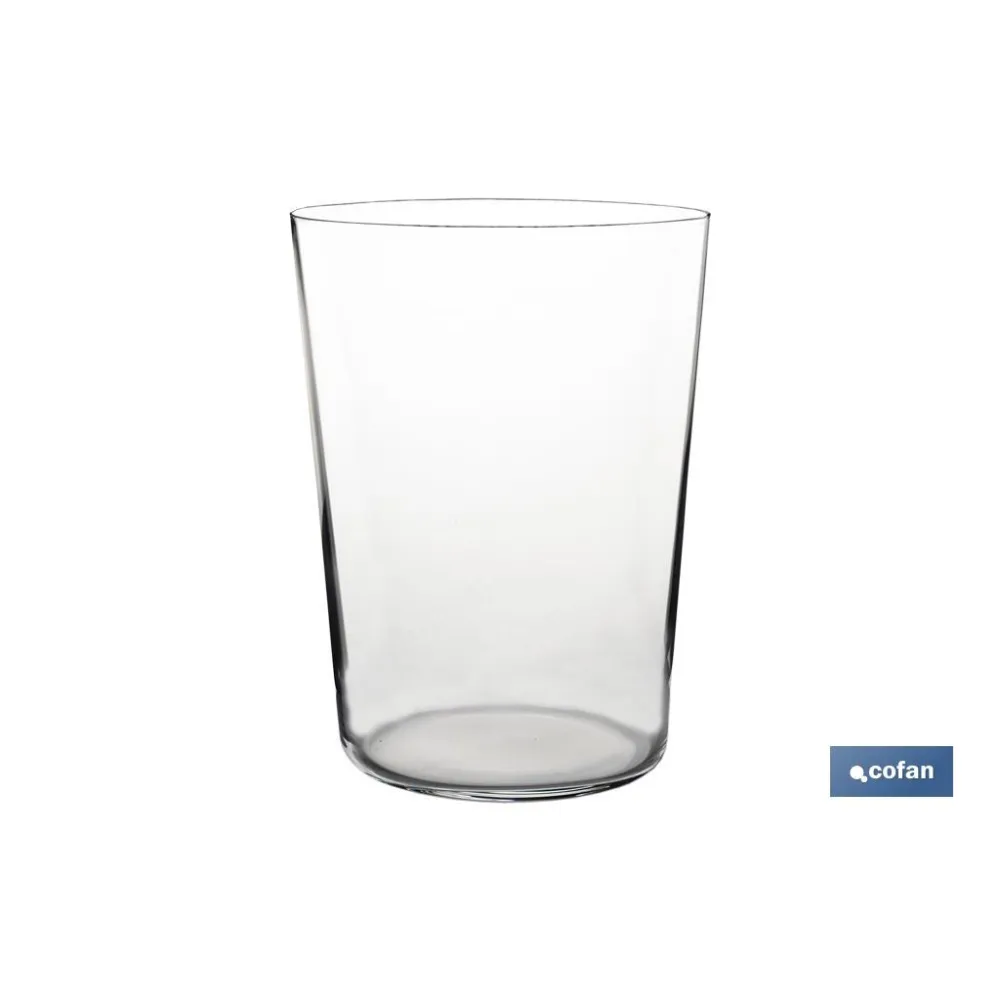 PACK 6 VASOS DE SIDRA CRISTAL FINO BRILLANTE 50 CL
