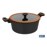 CACEROLA 28 CM FULL INDUCTION ALUMINIO FUNDIDO OLIVIER