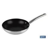 SARTÉN PROFESIONAL 24 CM ALUMINIO Y MANGO ACERO INOXIDABLE TYLER