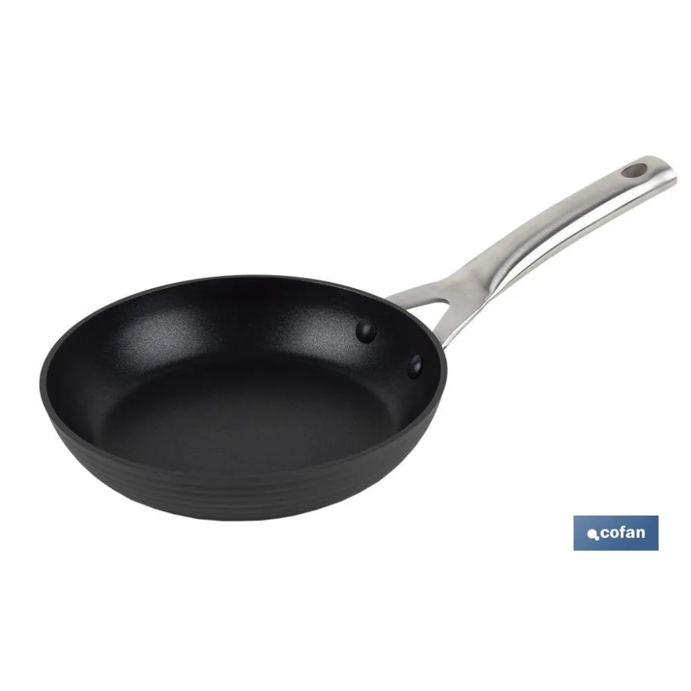 SARTÉN 24 CM FULL INDUCTION ALUMINIO FORJADO MARLÓN