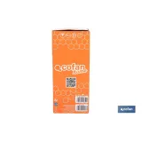 BOTE DE VIDRIO BOROSILICATO CON TAPA BEIGE GAMA LAUREL 1300 ML