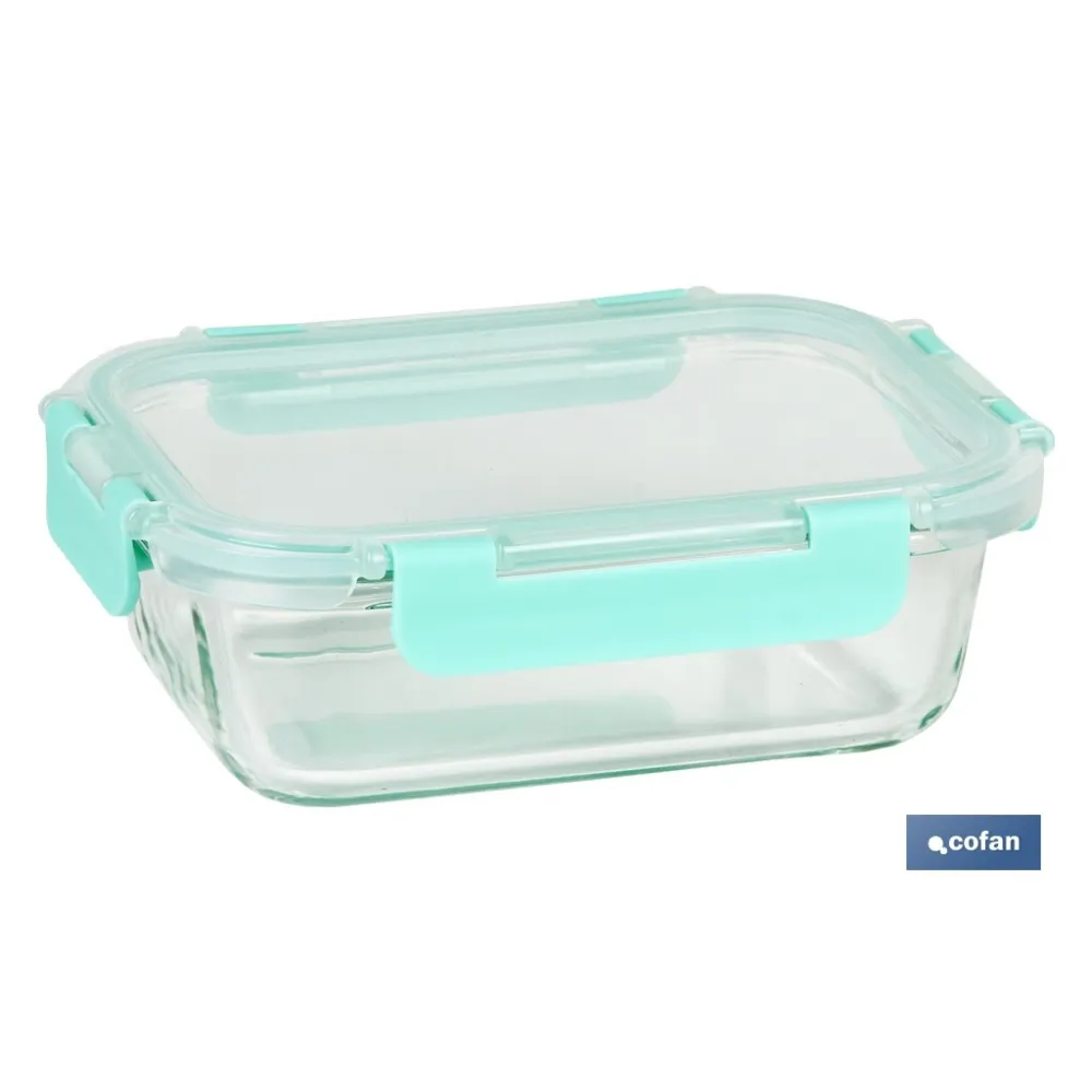 SET DE 3 RECIPIENTES DE BOROSILICATO MODELO AGATHA 640 ML -1040 ML-1520 ML