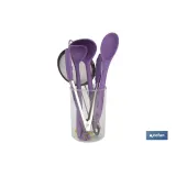 SET DE 6 UTENSILIOS DE COCINA GAMA VERGINI