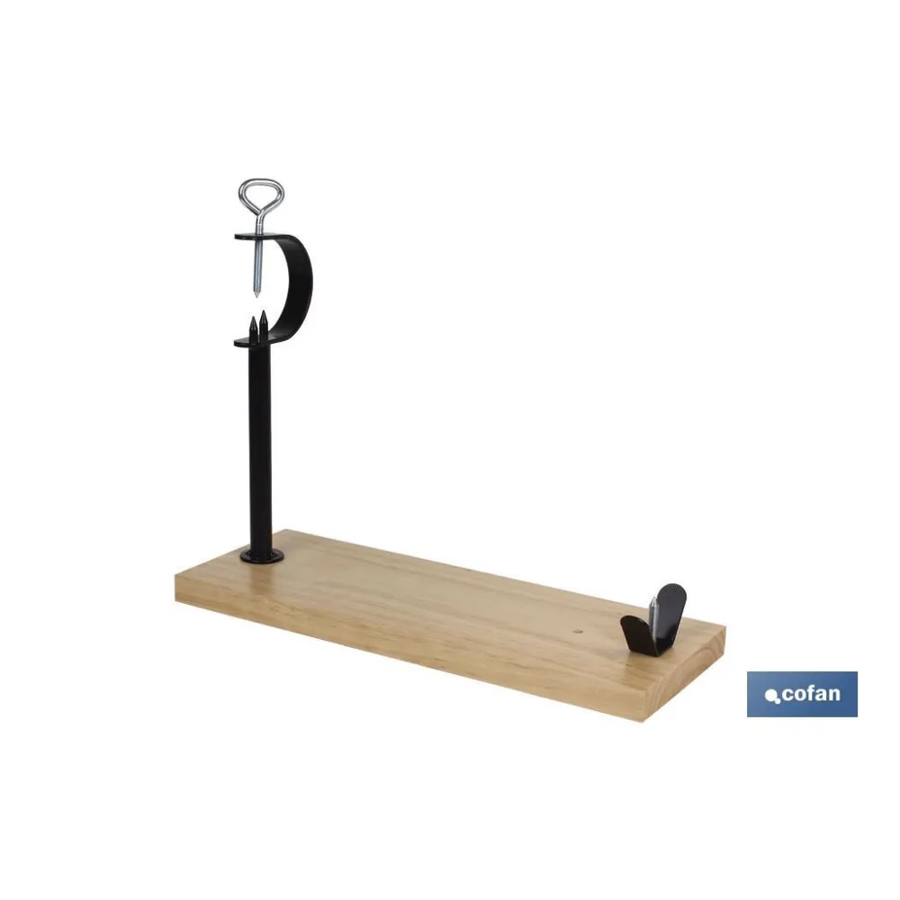 SOPORTE JAMONERO TUBO METAL