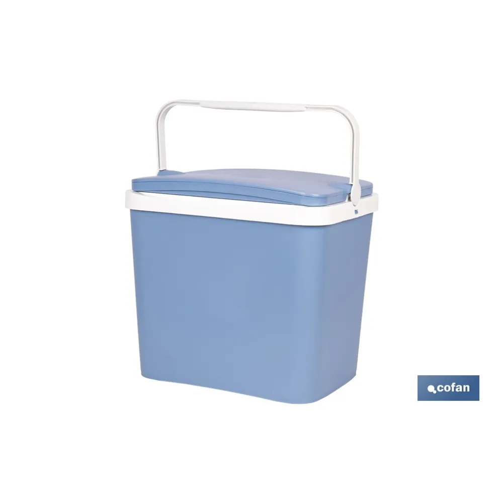 NEVERA RÍGIDA 24 L AZUL CLARO