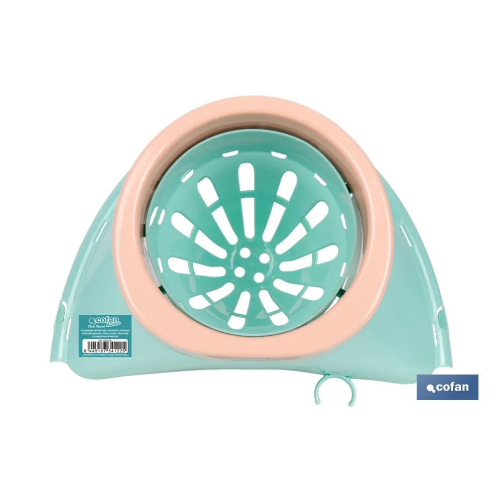 ESCURRIDOR POR PRESIÓN  FREGONA ESCURRE  FÁCIL MODELO MARIEL 16.5x18.3x26.5 cm