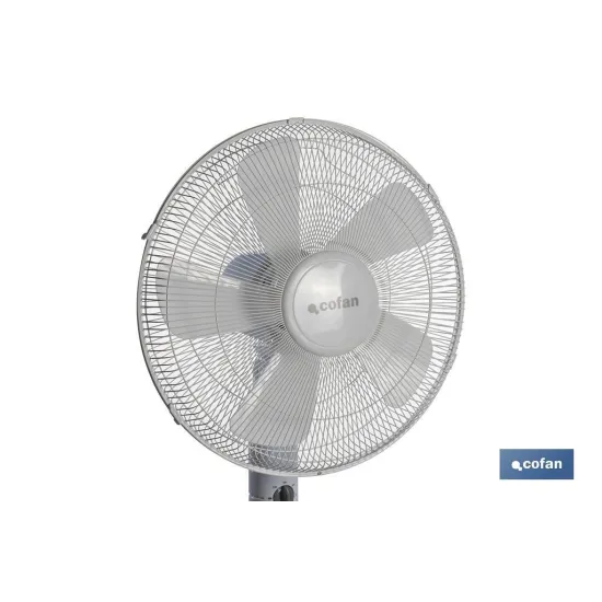 VENTILADOR 5 PALAS TEMPORIZADOR 55 W BLANCO