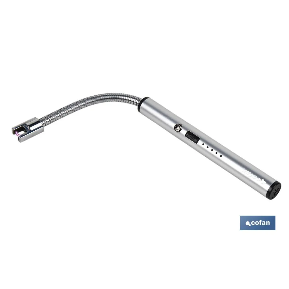 ENCENDEDOR ELECTRICO CON ARCO DE PLASMA  USB MEDIDAS 26 X 1.5 cm