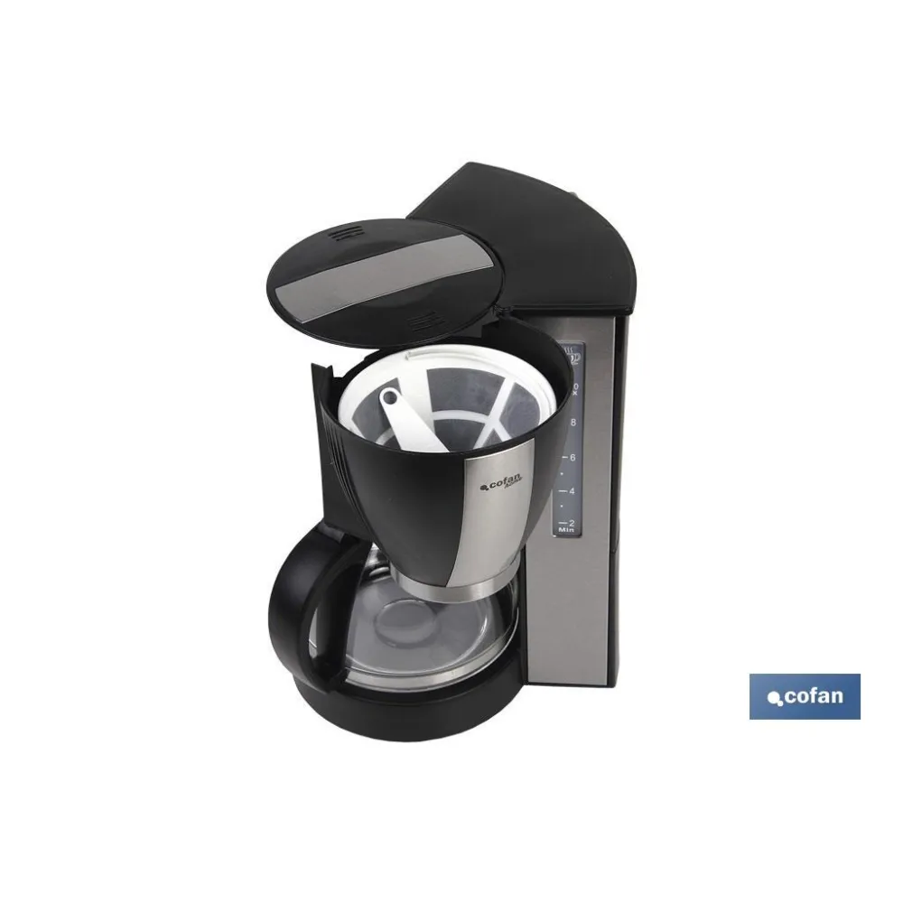 CAFETERA ELÉCTRICA DE GOTEO 870W 10 TAZAS 1.25L