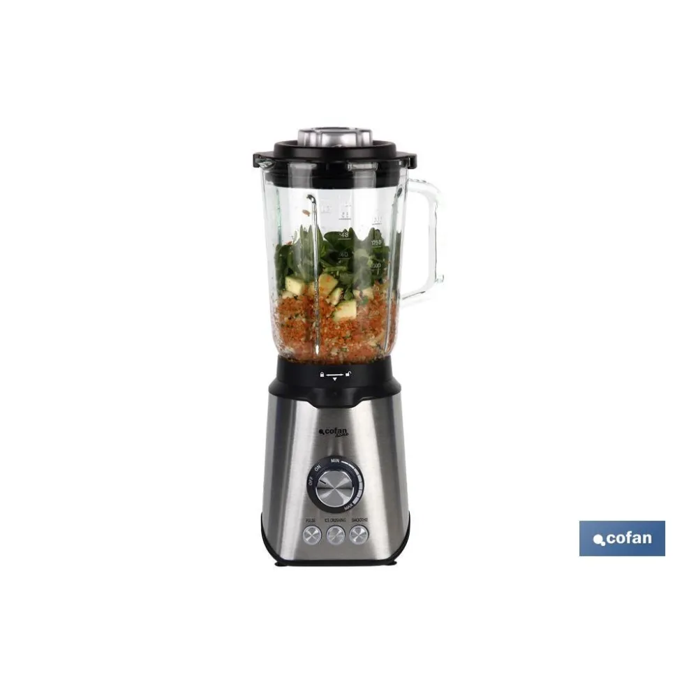 BATIDORA DE VASO ELÉCTRICA 1000W