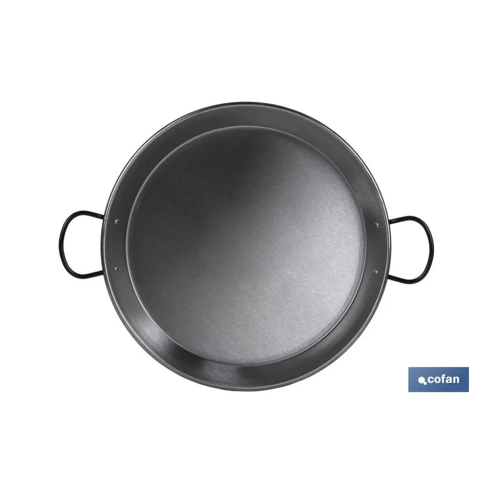 PAELLERA ACERO PULIDA INDUCCIÓN Ø32cm