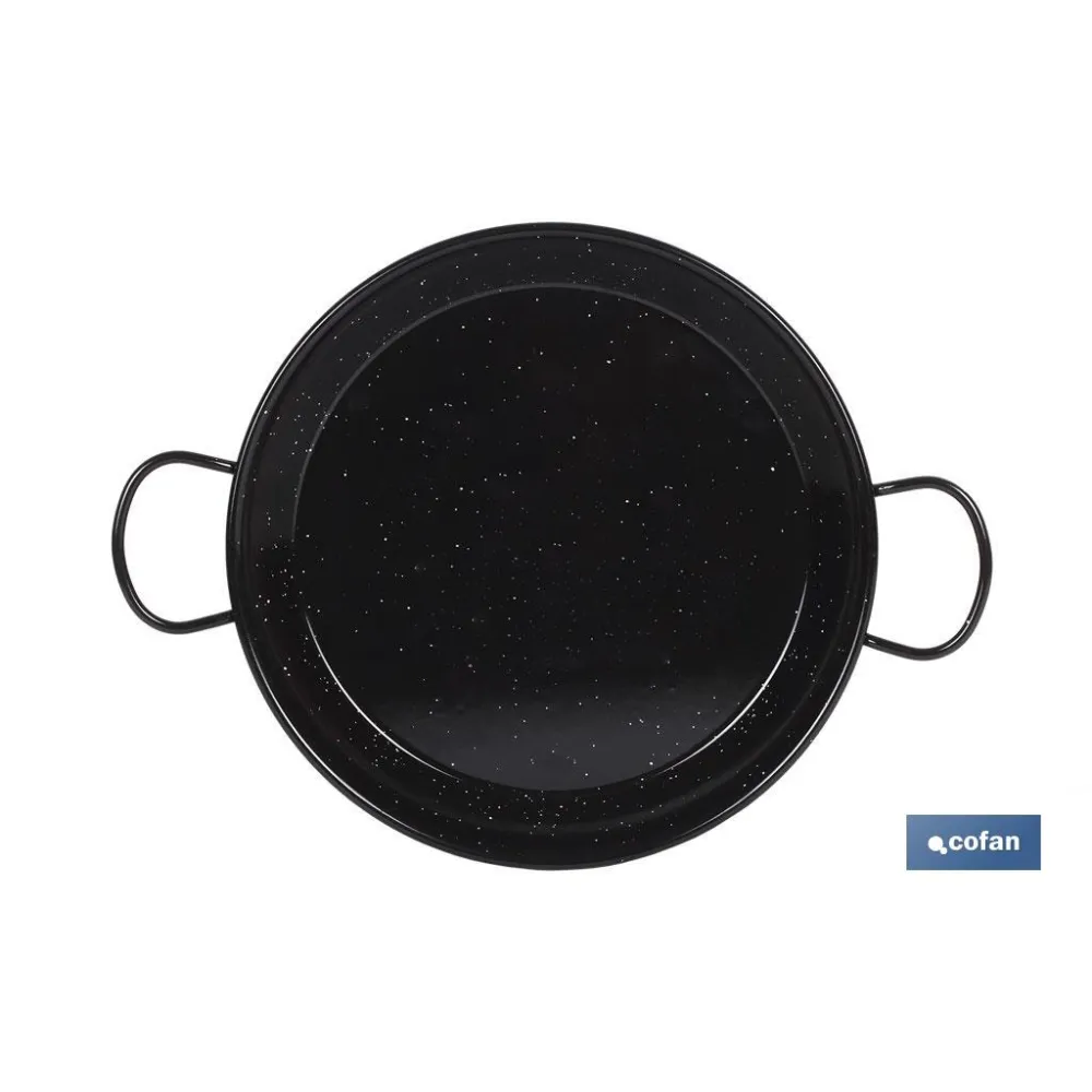 PAELLERA ACERO ESMALTADA INDUCCIÓN Ø30cm