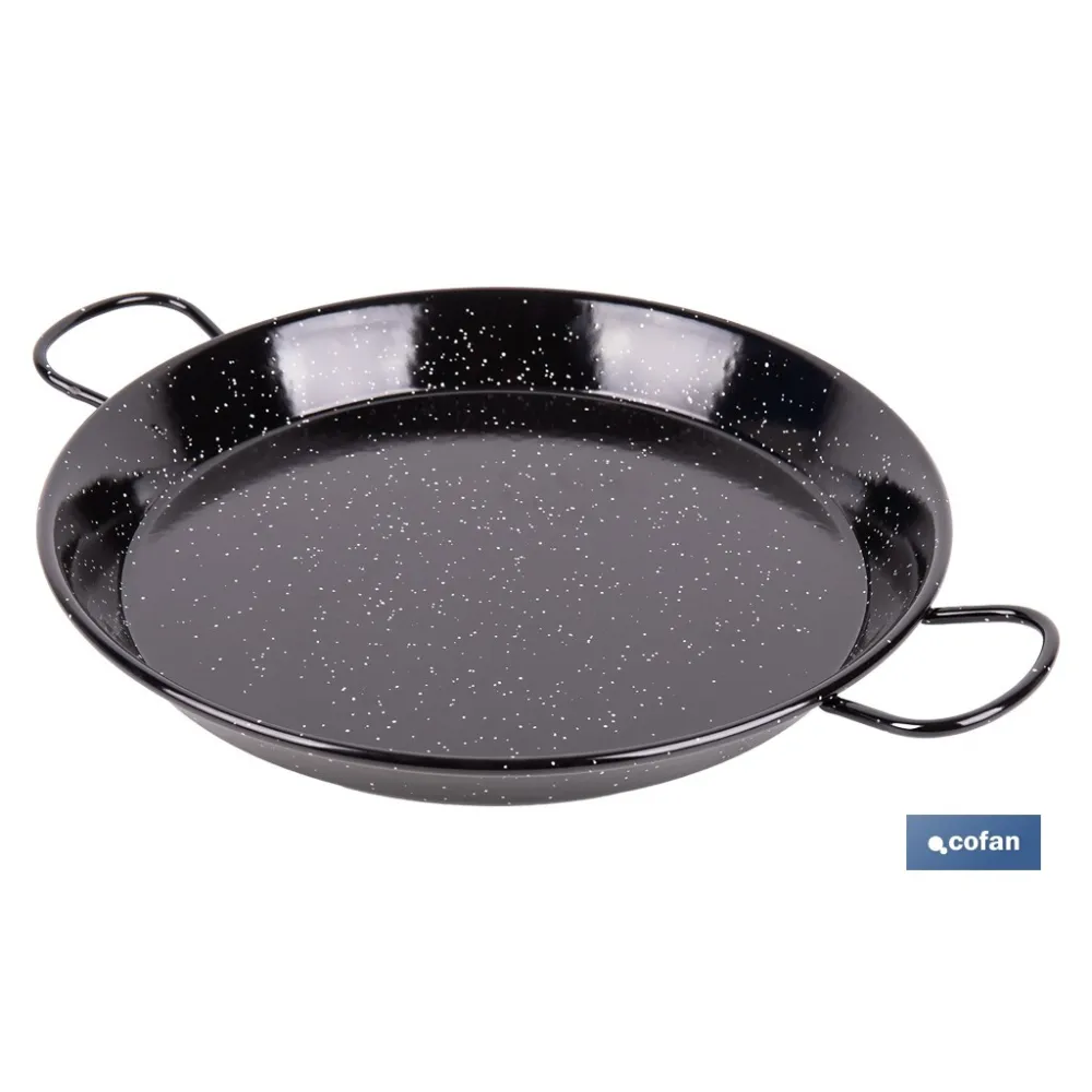 PAELLERA ACERO ESMALTADA INDUCCIÓN Ø34cm