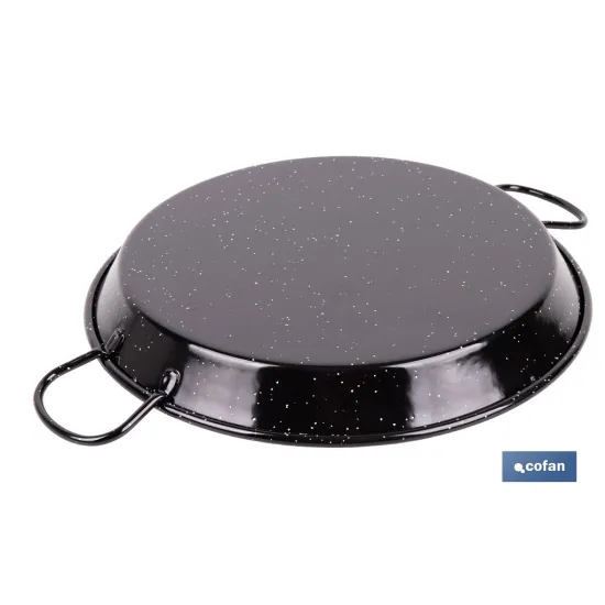 PAELLERA ACERO ESMALTADA INDUCCIÓN Ø34cm