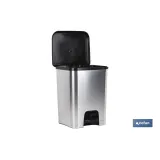 CUBO PEDAL CLASS METALIZADO 26 L