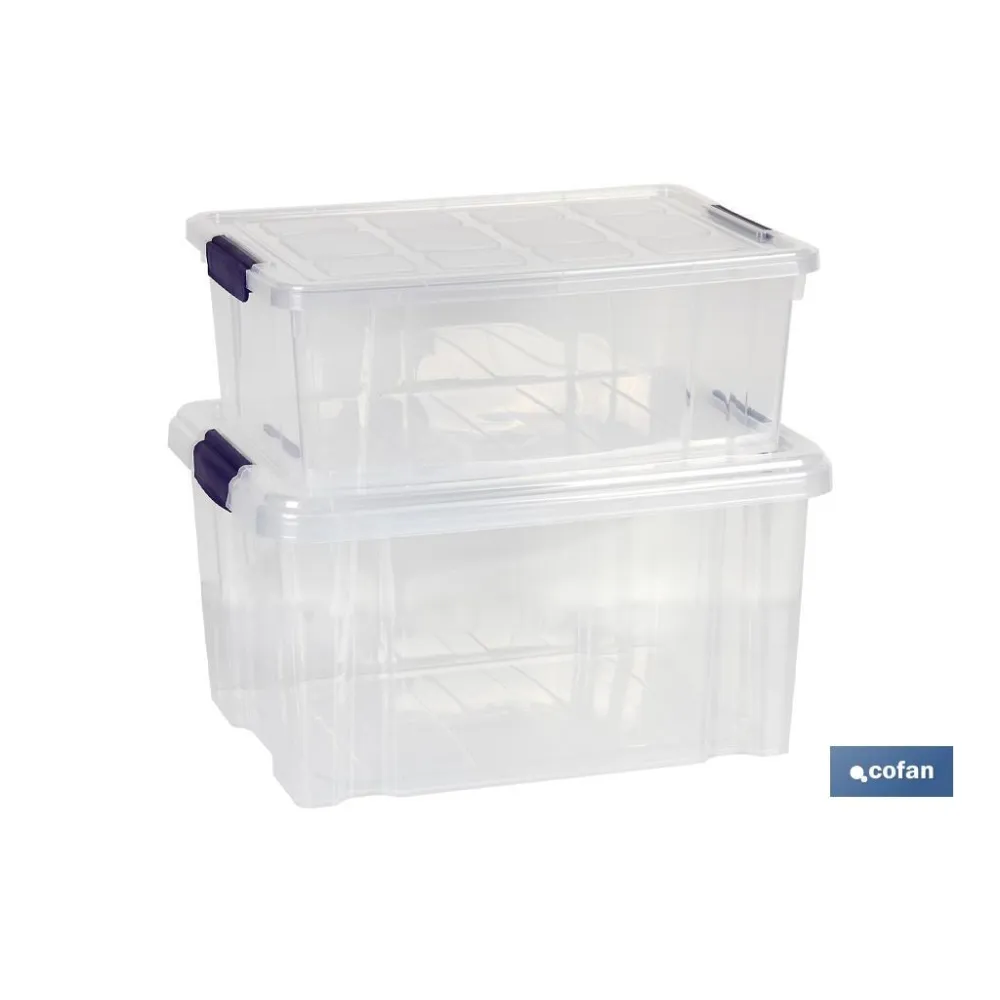 CAJA DE ORDENACION 16L MODELO RICORDI 40X30X21cm POLIPROPILENO