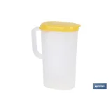 JARRA DE AGUA 2L AMARILLO  MODELO MANANTIAL 25X19X9.5cm