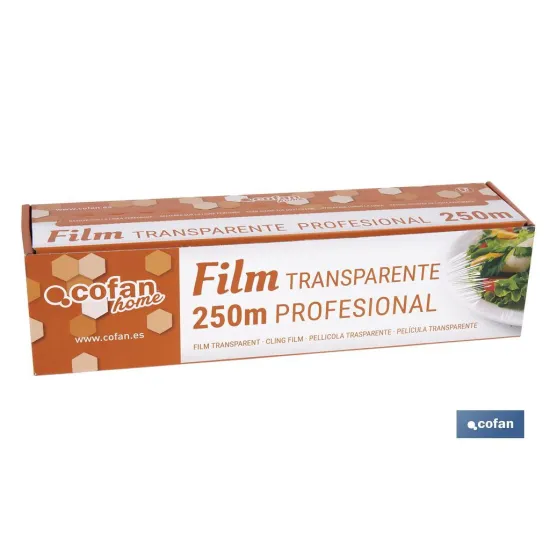 FILM TRANSPARENTE PROFESIONAL 250M 0.953KG