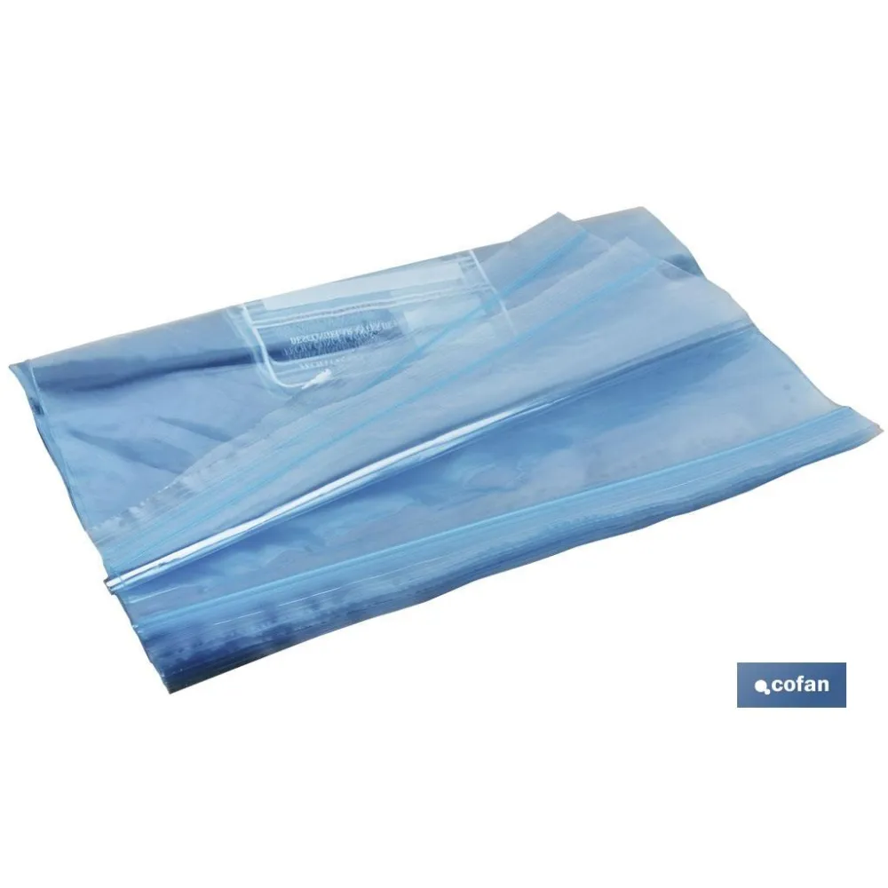 BOLSAS ZIP MEDIANA 27 X 28 15UDS
