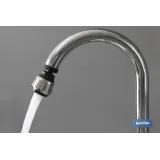 GRIFO BORBOTEADOR 2 FUNC.CON FILTRO AIREADOR AHORRO AGUA Ø38mm