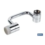AIREADOR DE GRIFO EXTENSION GIRATORIO METRICA 24- 9X6X2.5 CM