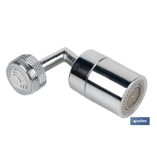 AIREADOR DE GRIFO ANTISALPICADURAS METRICA 24  DIAMETRO 2.7 CM