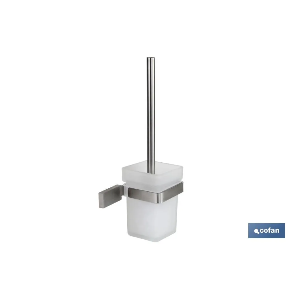 ESCOBILLERO INODORO GAMA MADEIRA INOX 304 SATIN