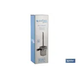 ESCOBILLERO INODORO GAMA MADEIRA INOX 304 SATIN