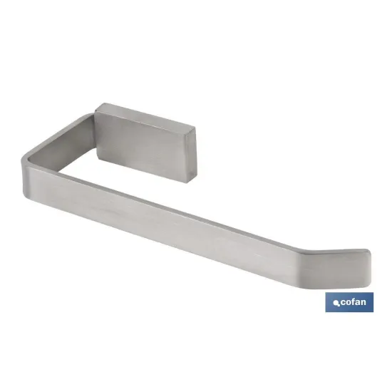 PORTARROLLO/TOALLERO GAMA MADEIRA INOX 304 SATIN
