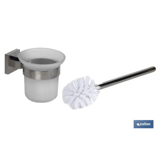ESCOBILLERO INODORO GAMA MARVAO INOX 304 BRILLO