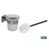 ESCOBILLERO INODORO GAMA MARVAO INOX 304 BRILLO