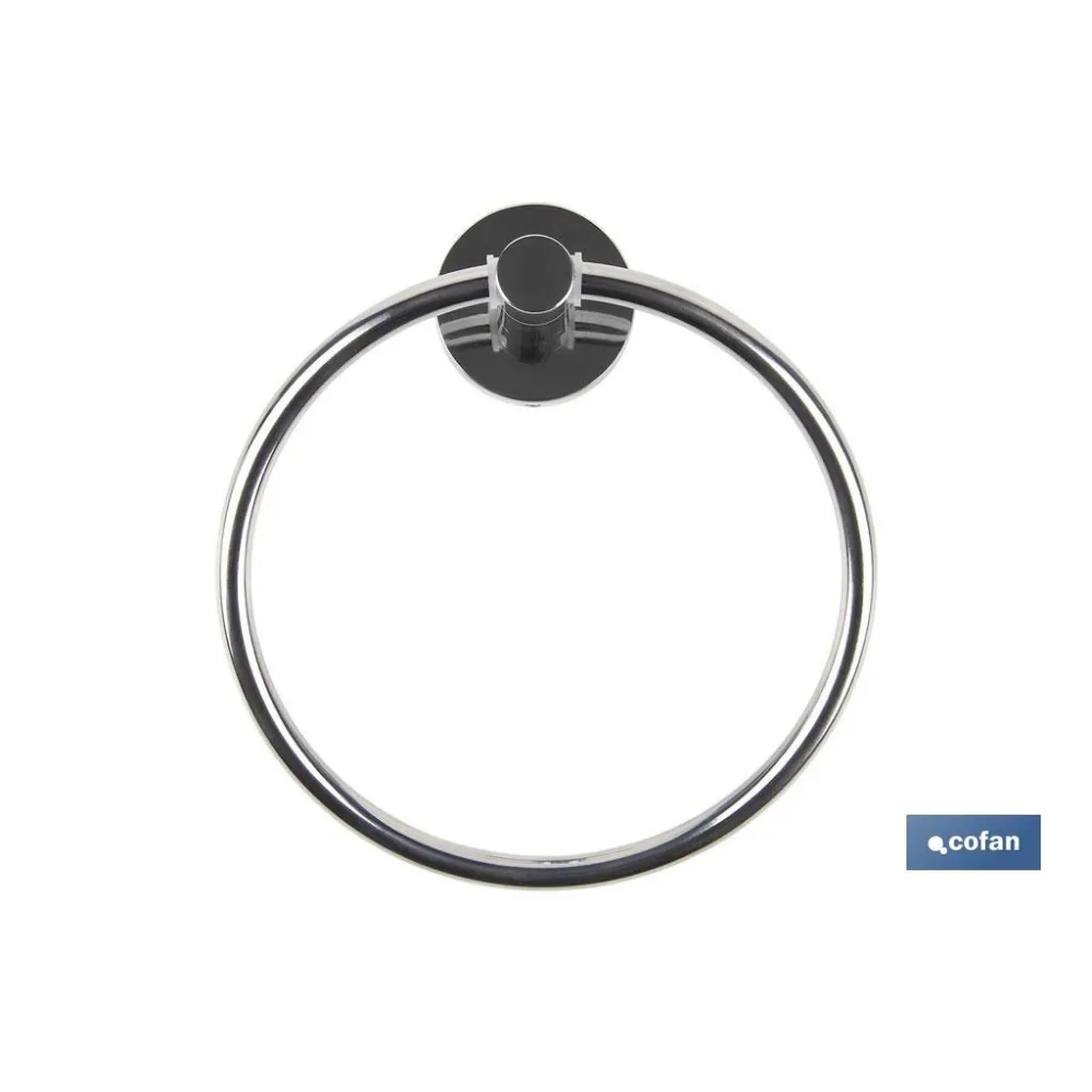 TOALLERO CIRCULAR GAMA LAGOA INOX 304  BRILLO